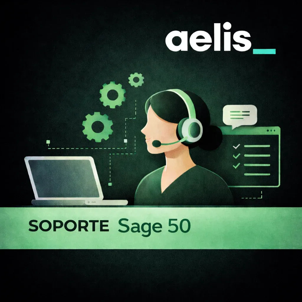 Servicio de soporte/consultoría Sage 50